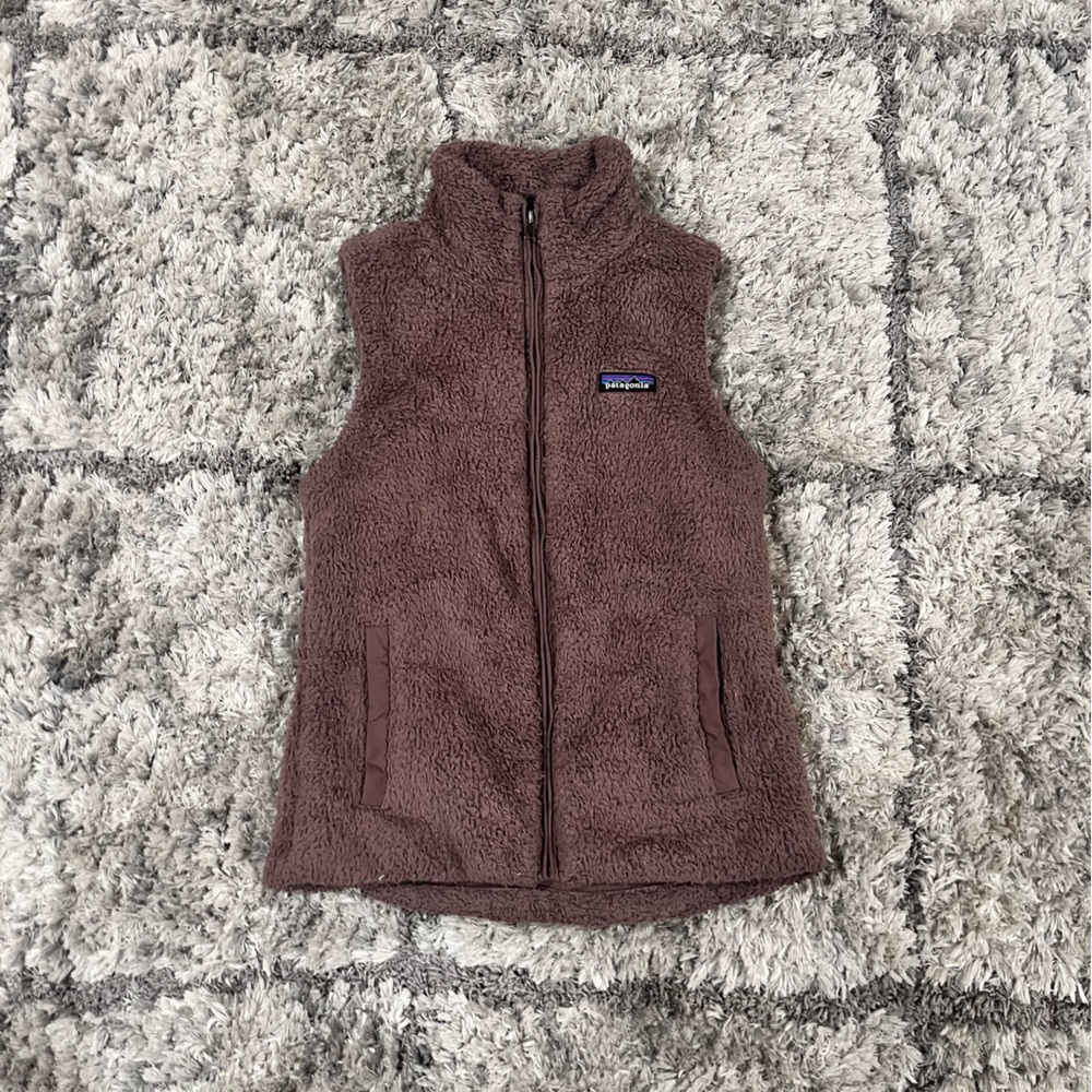 Patagonia Brown Fleece Vest